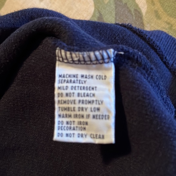 RALPH LAUREN size XXL 1/4 Zip Cotton Mockneck Navy Blue Polo Pullover Logo NEW - Picture 12 of 13